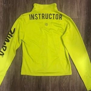Zumba Instructor zip up.